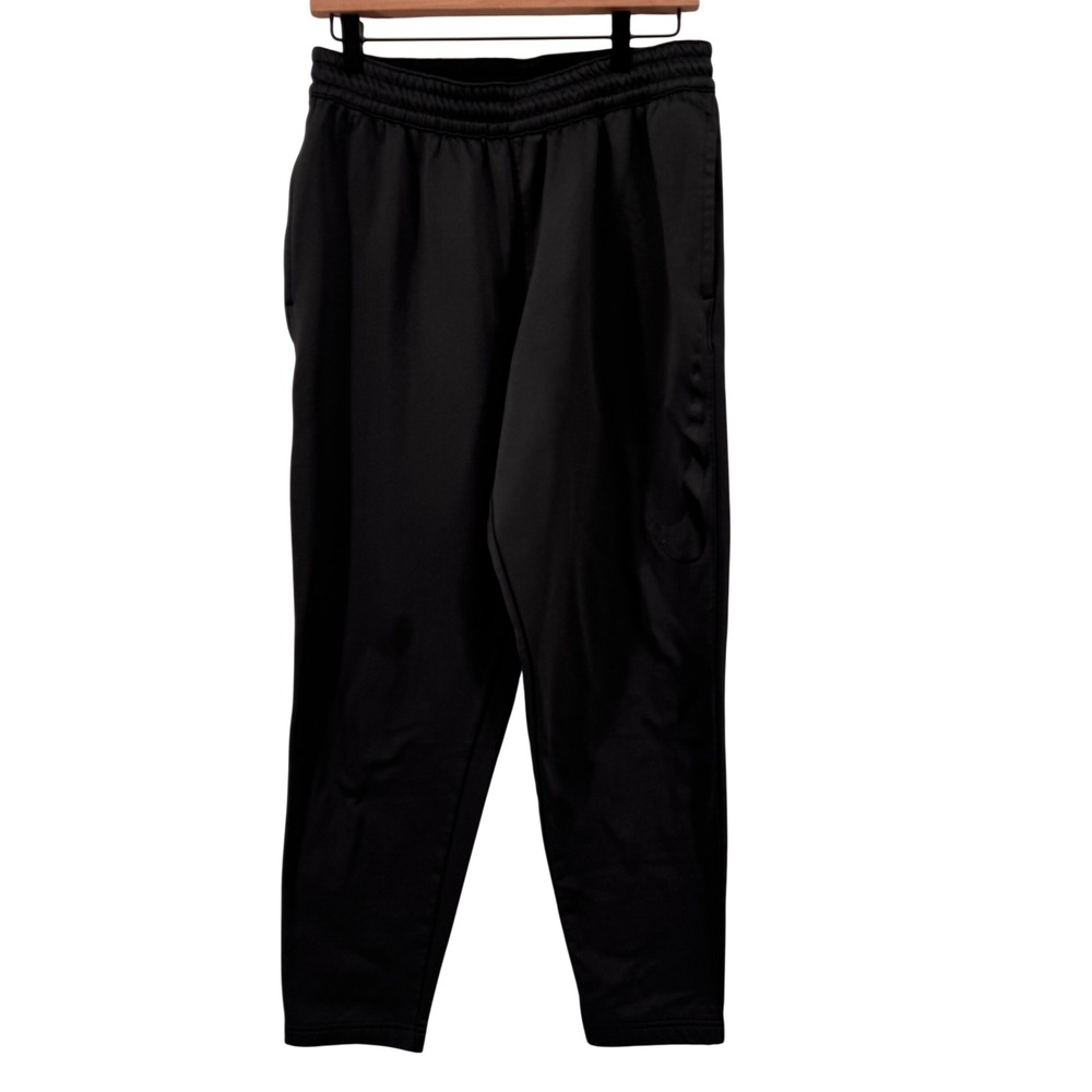 Nike Dri-FIT Mens Large Black Tapered Training Joggers Athletic Pants Charcoal - Picture 5 of 6